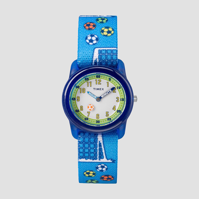 Đồng hồ trẻ em Timex Kids Analog Elastic Fabric Strap Watch TW7C16500