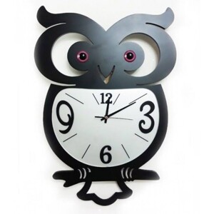 Đồng hồ treo tường nghệ thuật hình cú mèo MS083