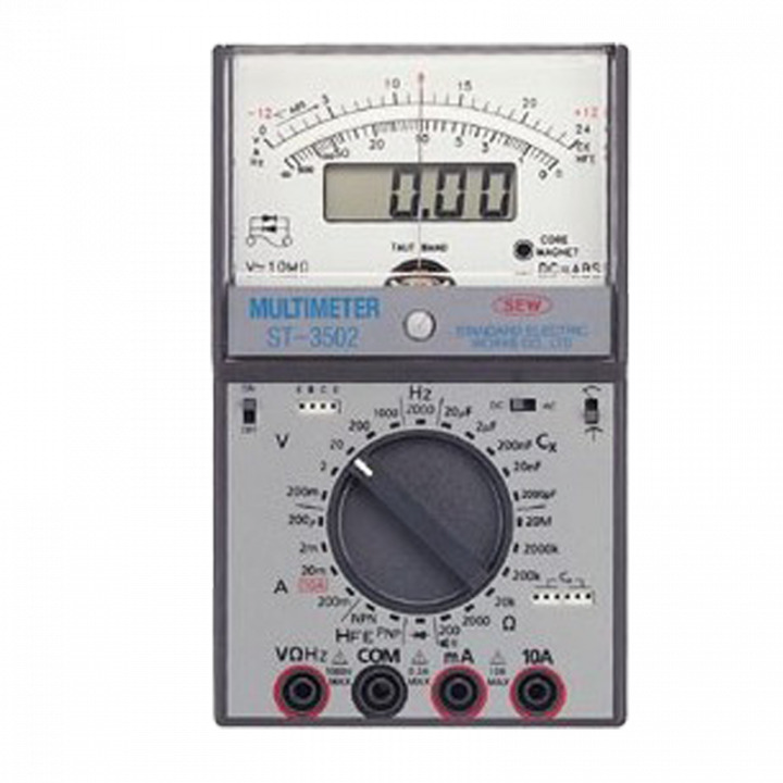 Đồng hồ vạn năng hiển thị số và kim SEW ST-3502