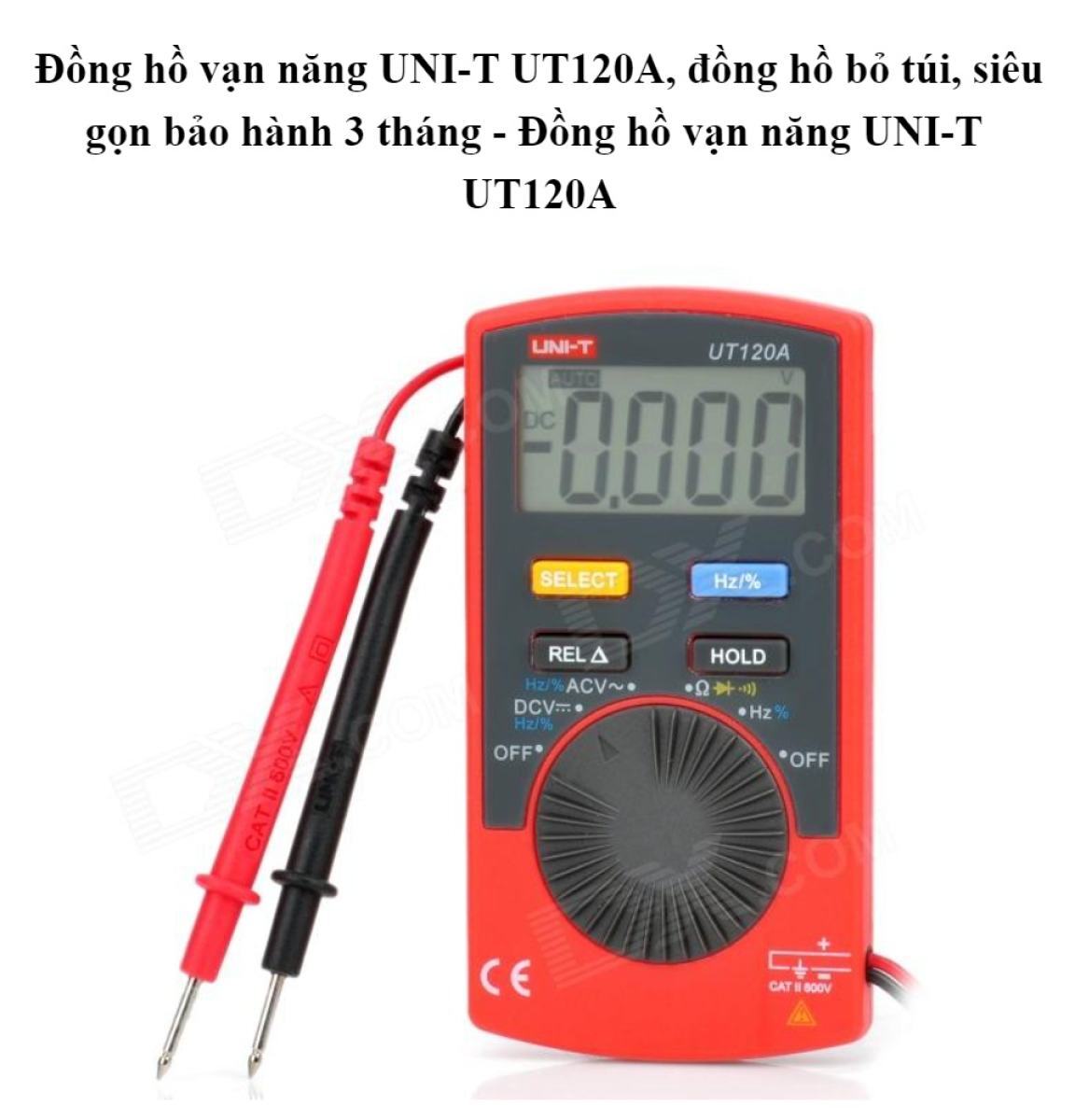 Đồng hồ vạn năng UNI-T UT120A