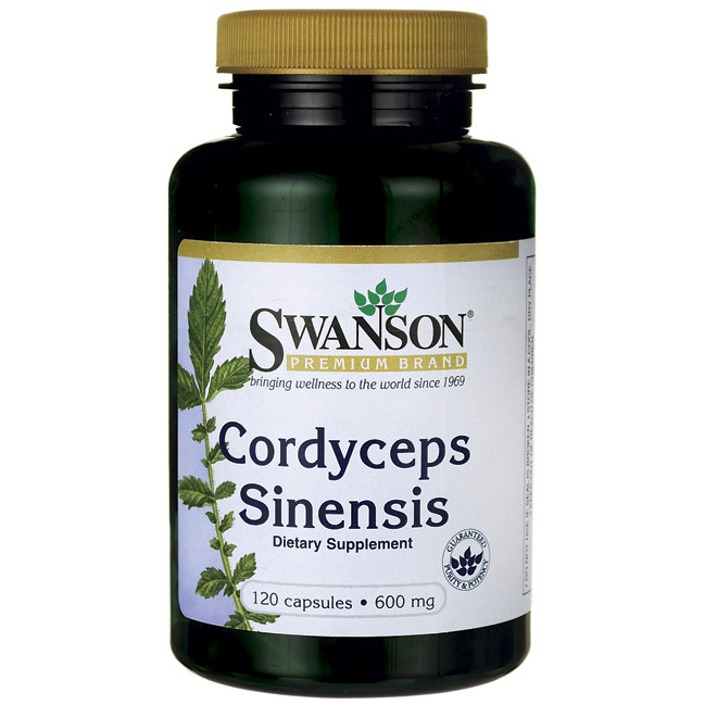 Đông trùng hạ thảo Swanson Cordyceps Sinensis 120 viên