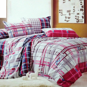 Drap bọc cotton lụa Hàn Quốc kèm mền HQF4
