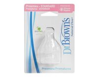 Bộ 2 chiếc đầu ti cổ thường cỡ số 2 Dr Brown 322