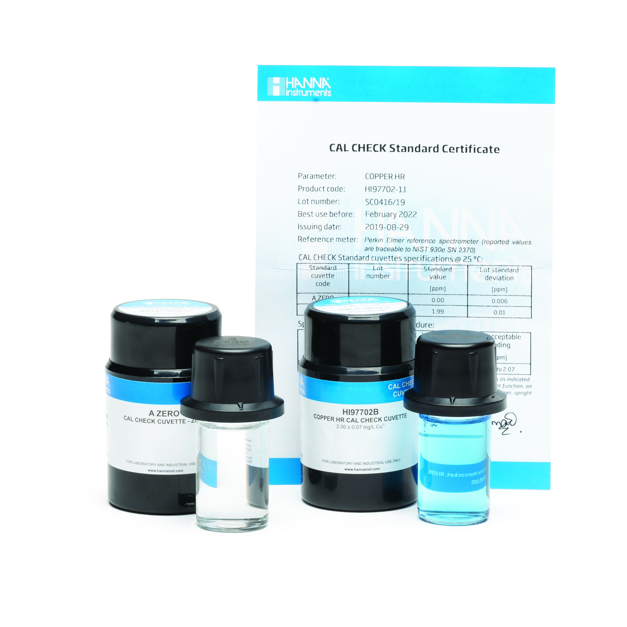 Dung dịch CAL Check™ chuẩn Cyanide dùng cho máy HI97714 HANNA HI97714-11