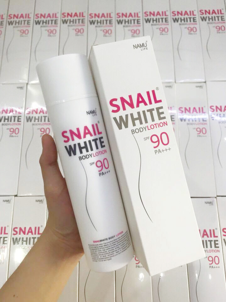 Dưỡng thể Snail White Body Lotion SPF90 PA +++