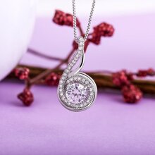 Mặt dây chuyền bạc Oralie