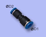 Đầu nối ống thẳng ø12-ø10 SANG-A PG1210 