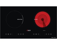 Bếp điện từ Uber 3V-66 CR - 1 bếp từ + 1 bếp hồng ngoại