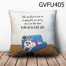 Gối vuông Chỉ cần bạn tự tin - GVFU405