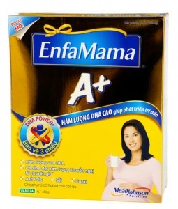 Sữa bột EnfaMama A+ - hộp 650g (hộp giấy dành cho bà mẹ mang thai và cho con bú)