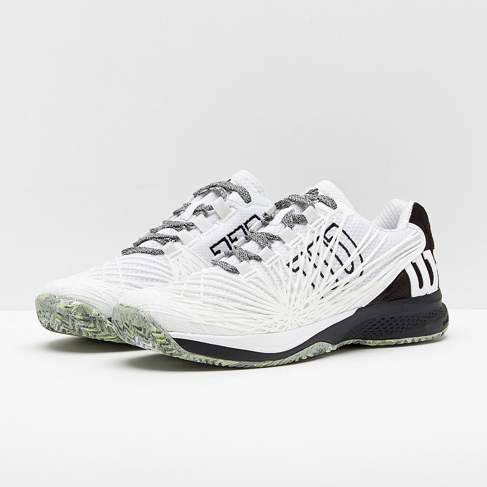 Giày tennis Wilson KAOS 2.0 Wh/Bk/Safety Yel WRS323820 