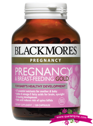 Vitamin bà bầu Blackmores Pregnancy & Breastfeeding Gold 120v 