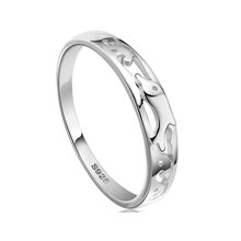 Nhẫn bạc nữ Hiểu Minh NU352