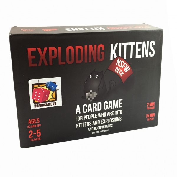 Exploding Kittens - Mèo Cảm Tử phiên bản 18+