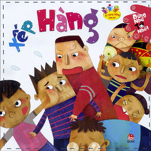 Kỹ năng sống cho bé: Xếp hàng - Lời: Hạo Nhiên, Tranh: Cỏ Bốn Lá Illus...
