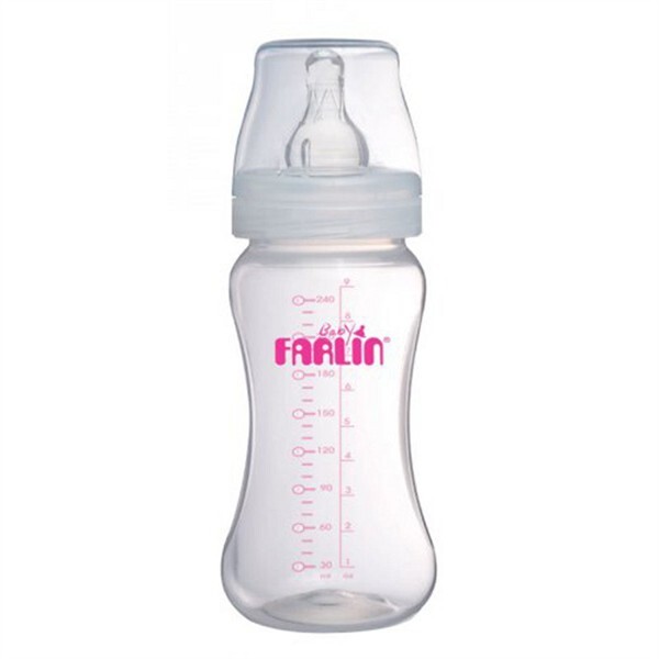 Bình sữa vô trùng cổ rộng Farlin PP-805P5 - 270ml