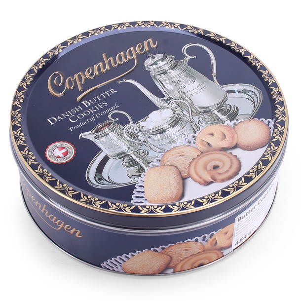 Bánh quy bơ Copenhagen hộp kim loại 454g 