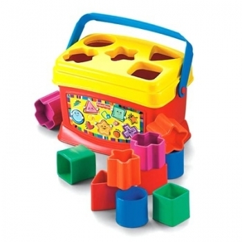 Hộp nhựa thả hình Baby's First Blocks Fisher-Price K7167