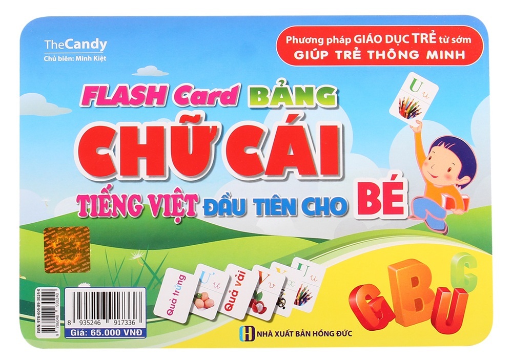 Flash card chữ cái Tiếng Việt đầu tiên cho bé