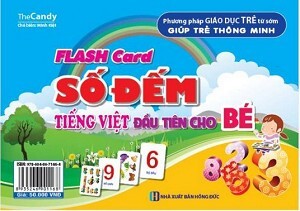 Flash Card Số Đếm Tiếng Việt Đầu Tiên Cho Bé  MCBooks