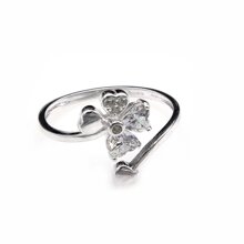 Nhẫn bạc nữ Hiểu Minh NU454
