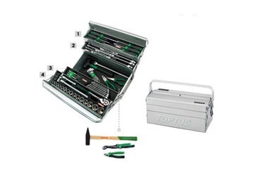 Tủ dụng cụ 4 ngăn Toptul GCAZ0024, 82 chi tiết 