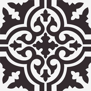 Gạch bông Đồng Tâm D2GB0577Q08-W-K