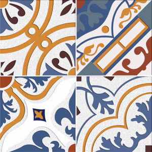 Gạch bông giả cổ Prime 30x30 BO9619