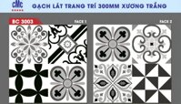 Gạch bông trang trí 30×30 BC3003