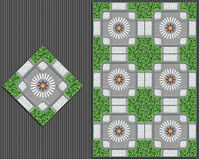 Gạch lát sân vườn 50x50 9603