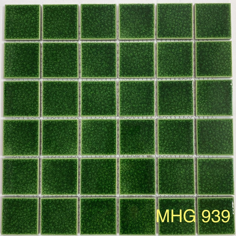 Gạch mosaic gốm sứ 48x48x6mm MT-MHG 939