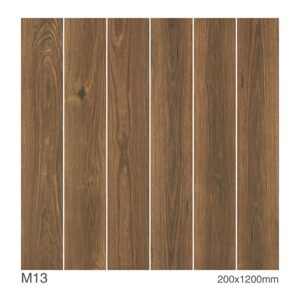 Gạch thẻ giả gỗ Trung Quốc 20×120 M13