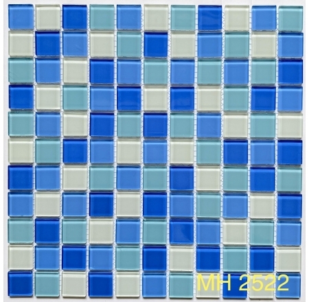 Gạch trang trí Mosaic thủy tinh MH 2522