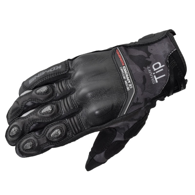 Găng tay Komine GK-190 CE High Protect M-Gloves-KUROUDO