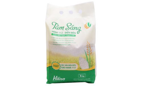 Gạo Hana 112 đặc sản Điện Biên túi 5kg