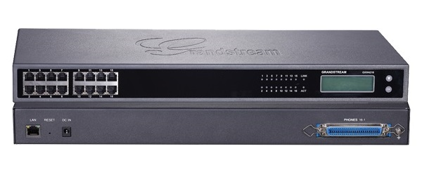 Gateway FXS chuyển đổi từ IP sang máy lẻ analog grandstream GXW4216