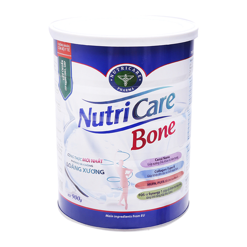 Thực phẩm bổ sung dinh dưỡng NutriCare Bone hộp 900g 