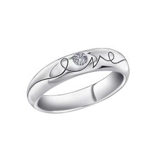 Nhẫn bạc nữ Hiểu Minh NU399