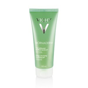 Gel rửa mặt ngăn ngừa mụn Normaderm Deep Cleansing Purifying Gel Vichy 100ml