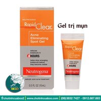 Gel trị mụn Neutrogena Rapid Clear Acne Eliminating Spot