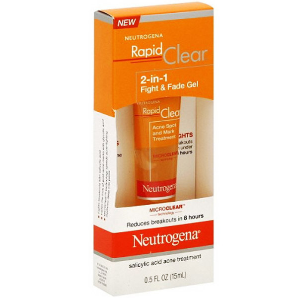 Gel trị mụn, thâm Neutrogena Rapid Clear® Fight & Fade 2-In-1