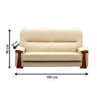 Ghế băng sofa văn phòng cao cấp SF34-3