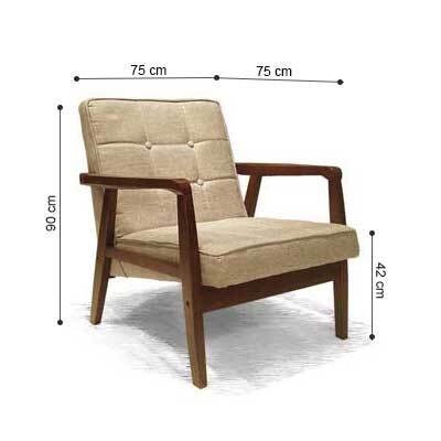 Ghế sofa đơn SN03