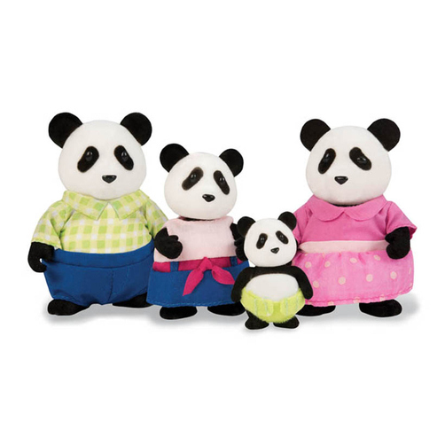 Gia đình gấu trúc Panda Lil Woodzeez 6154M