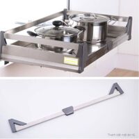 Giá kệ xoong nồi loại hộp 2 lớp đáy ray âm tủ (nhiều loại) SP000109