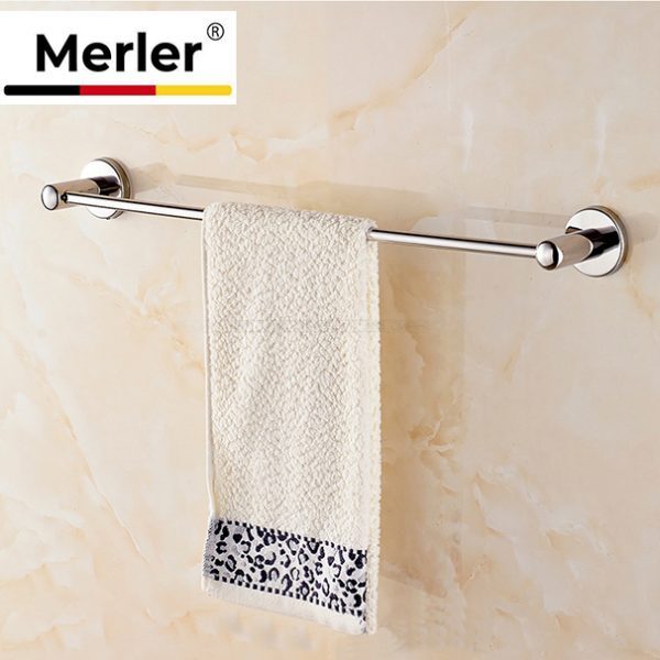Giá treo khăn đơn inox Towel Bar Zento HA4608