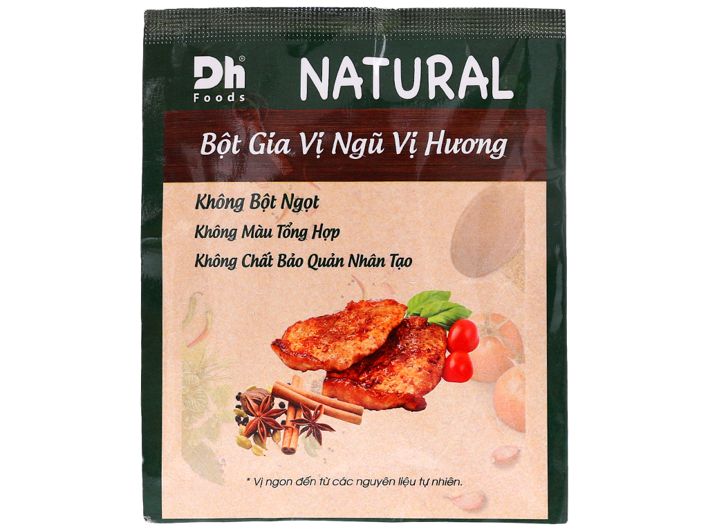Gia vị ngũ vị hương Dh Foods Natural gói 10g