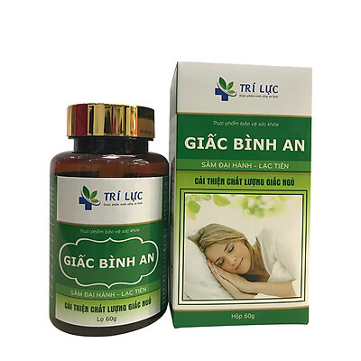 Giấc Bình An Viên uống cải thiện giấc ngủ