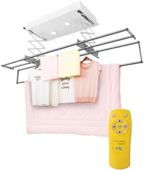 Giàn phơi tự động treo trần thu gọn Wellex DF4200R