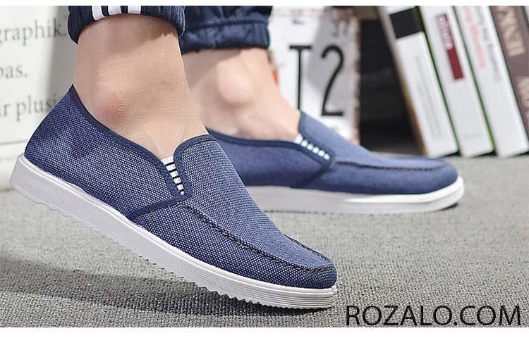 Giày lười vải nam Rozalo RM6301X